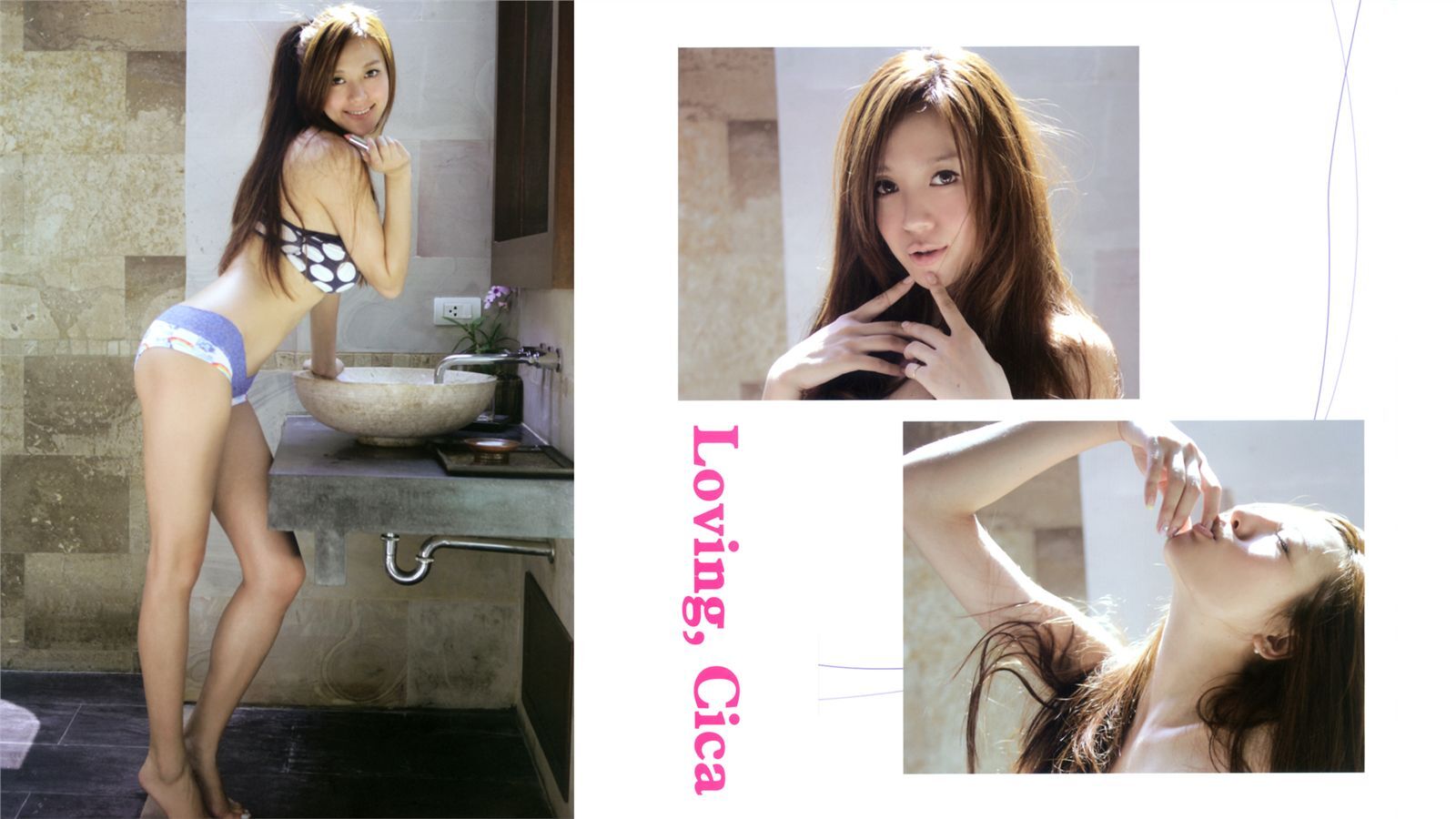 周韦彤性感写真Loving Cica